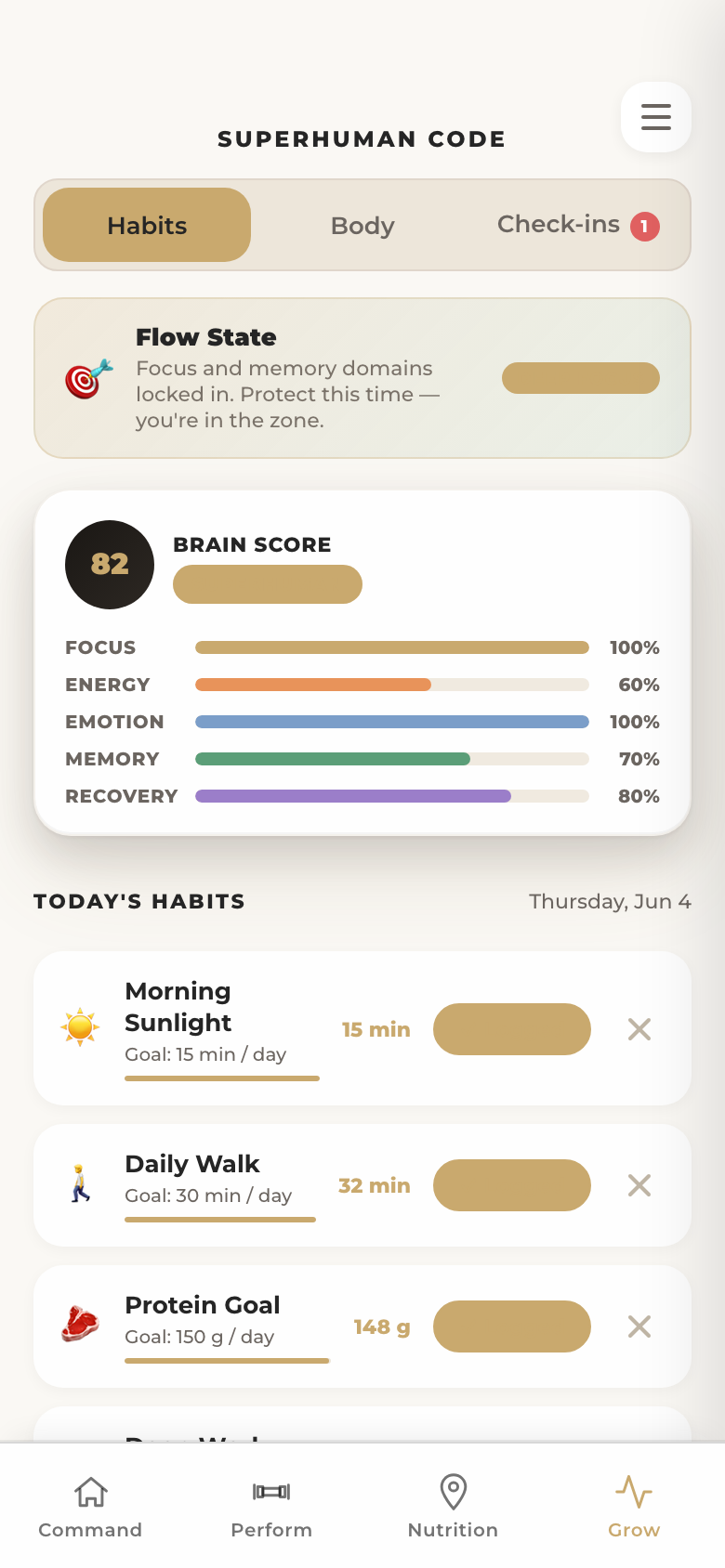 Habits